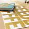 12 Pack: Gold Glitter Alphabet Stickers by Recollections™